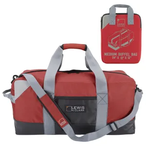 1 Large Heavy Duty Duffel Bag 24" Water Resistant and 1 Neoprene Gear Travel Bag