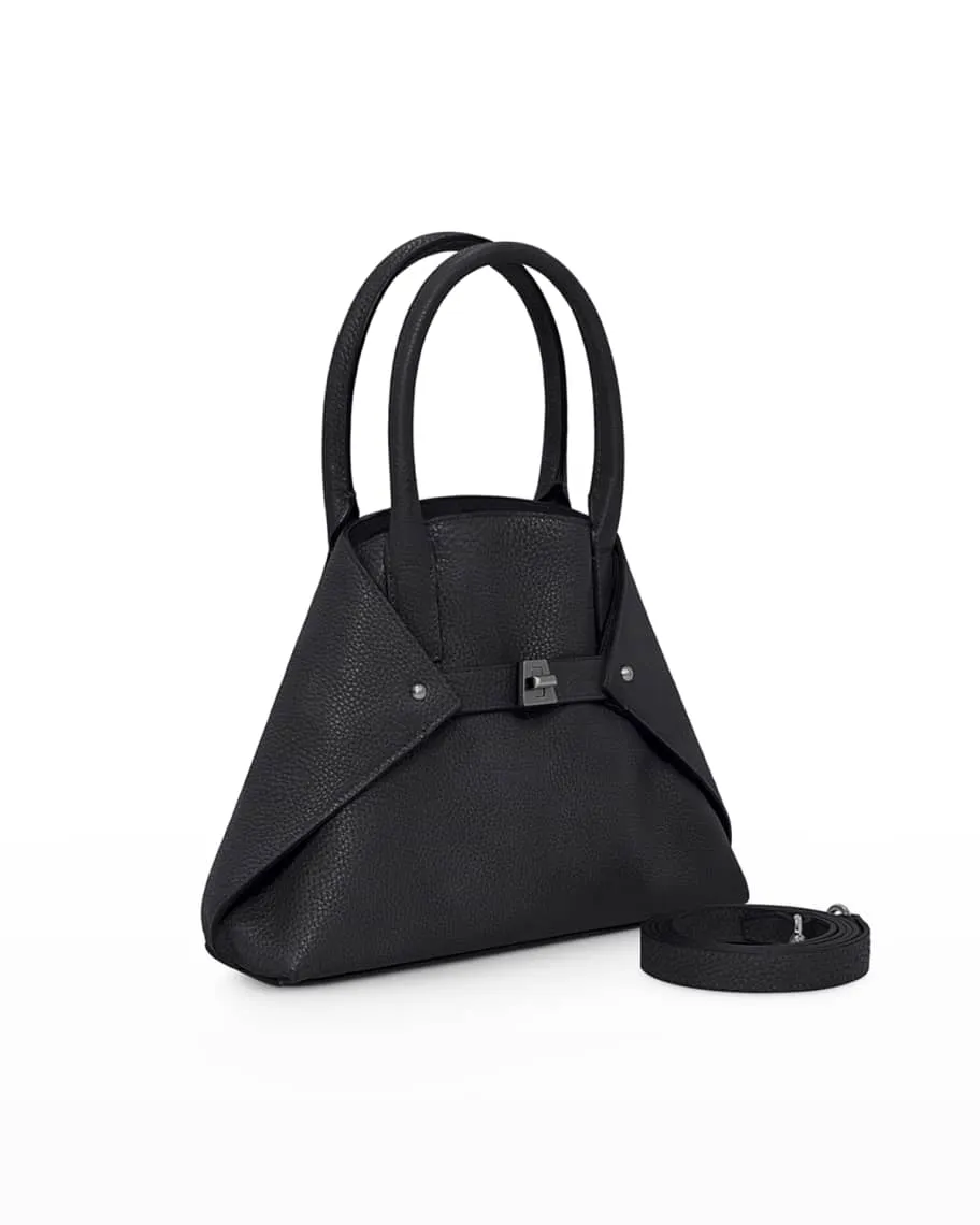Ai Little Cervo bag in calfskin with top handle Akris