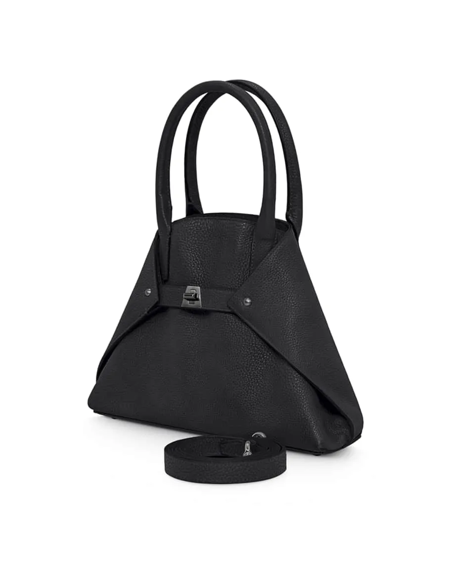 Ai Little Cervo bag in calfskin with top handle Akris