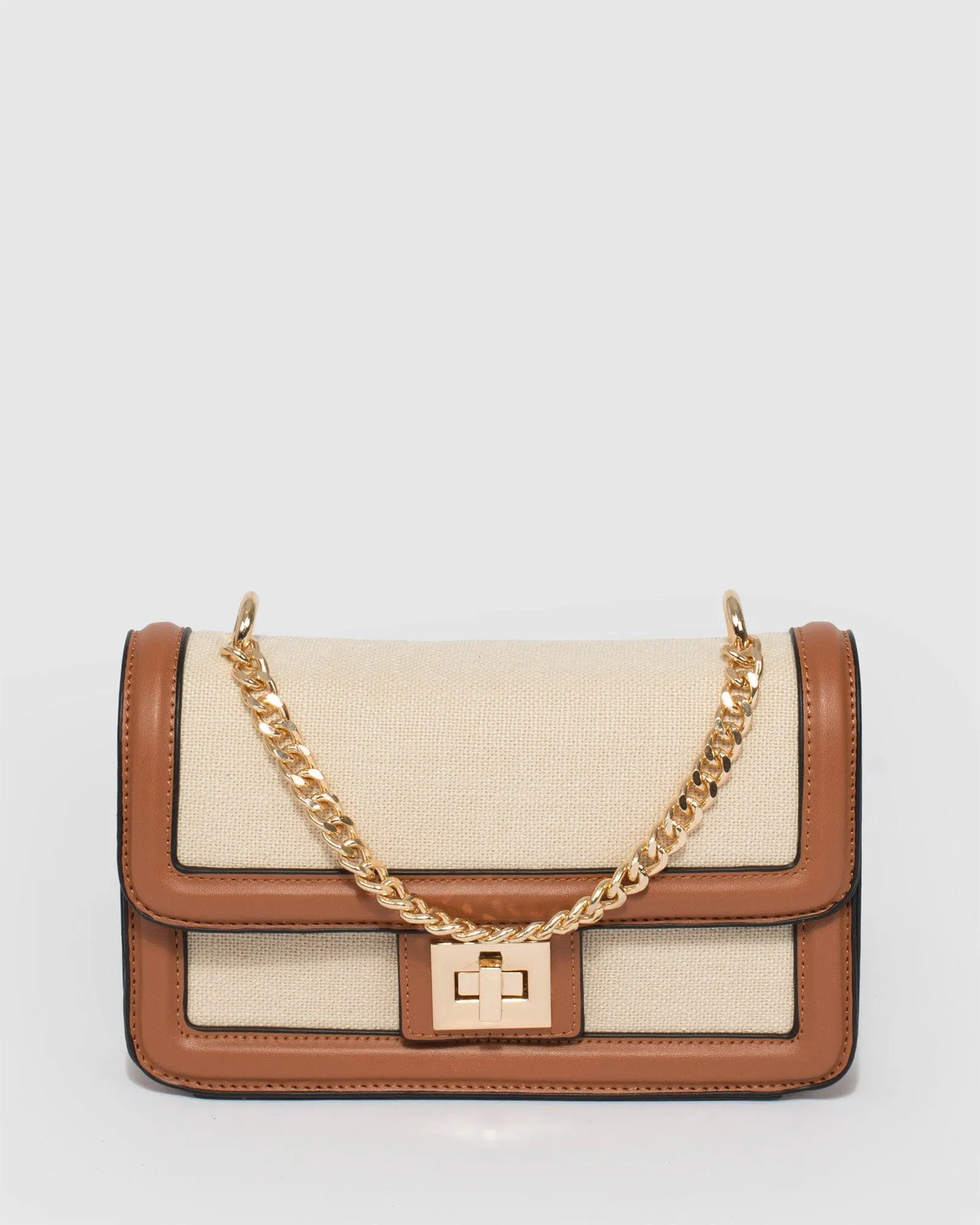 Ari Lock Crossbody Bag