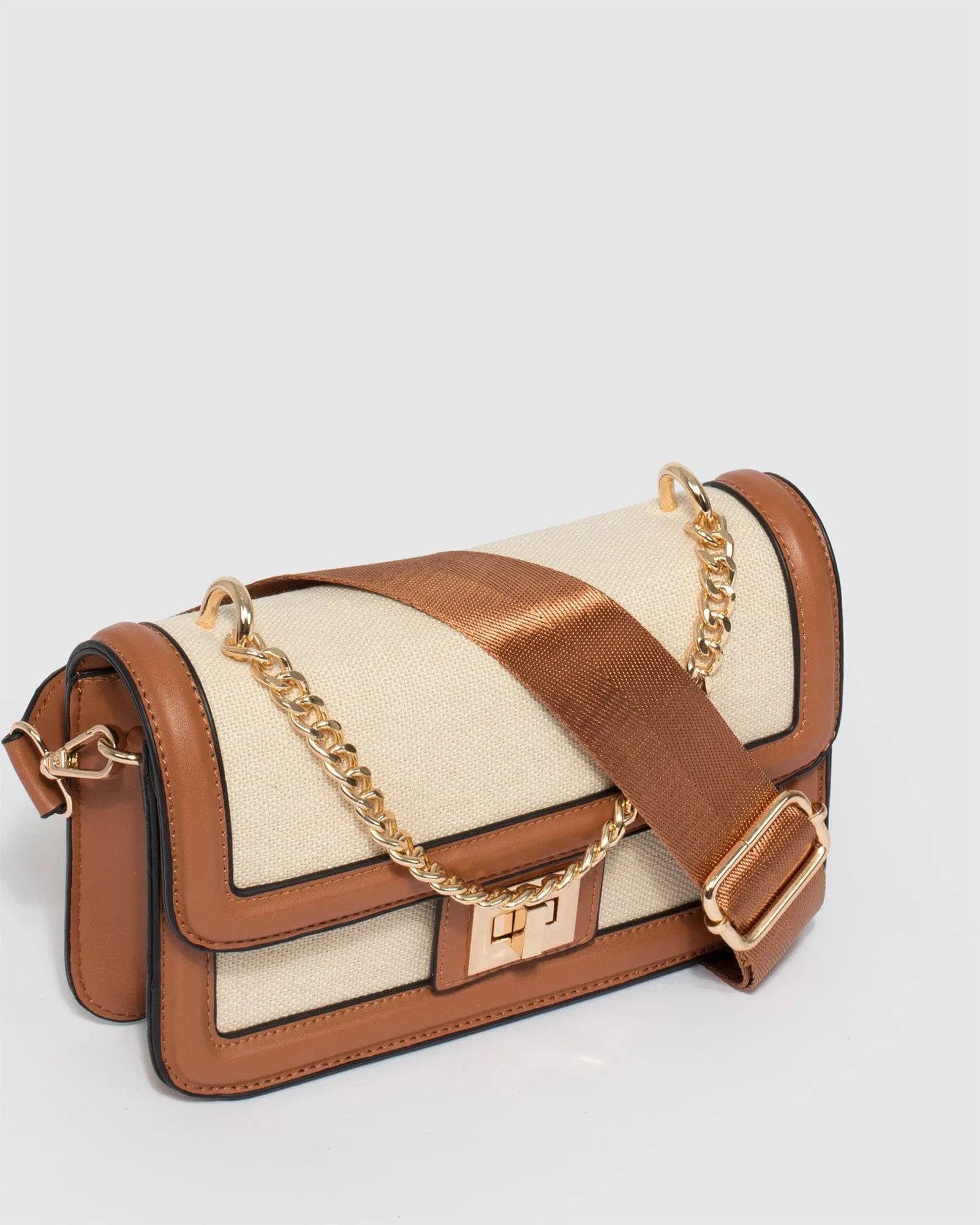 Ari Lock Crossbody Bag