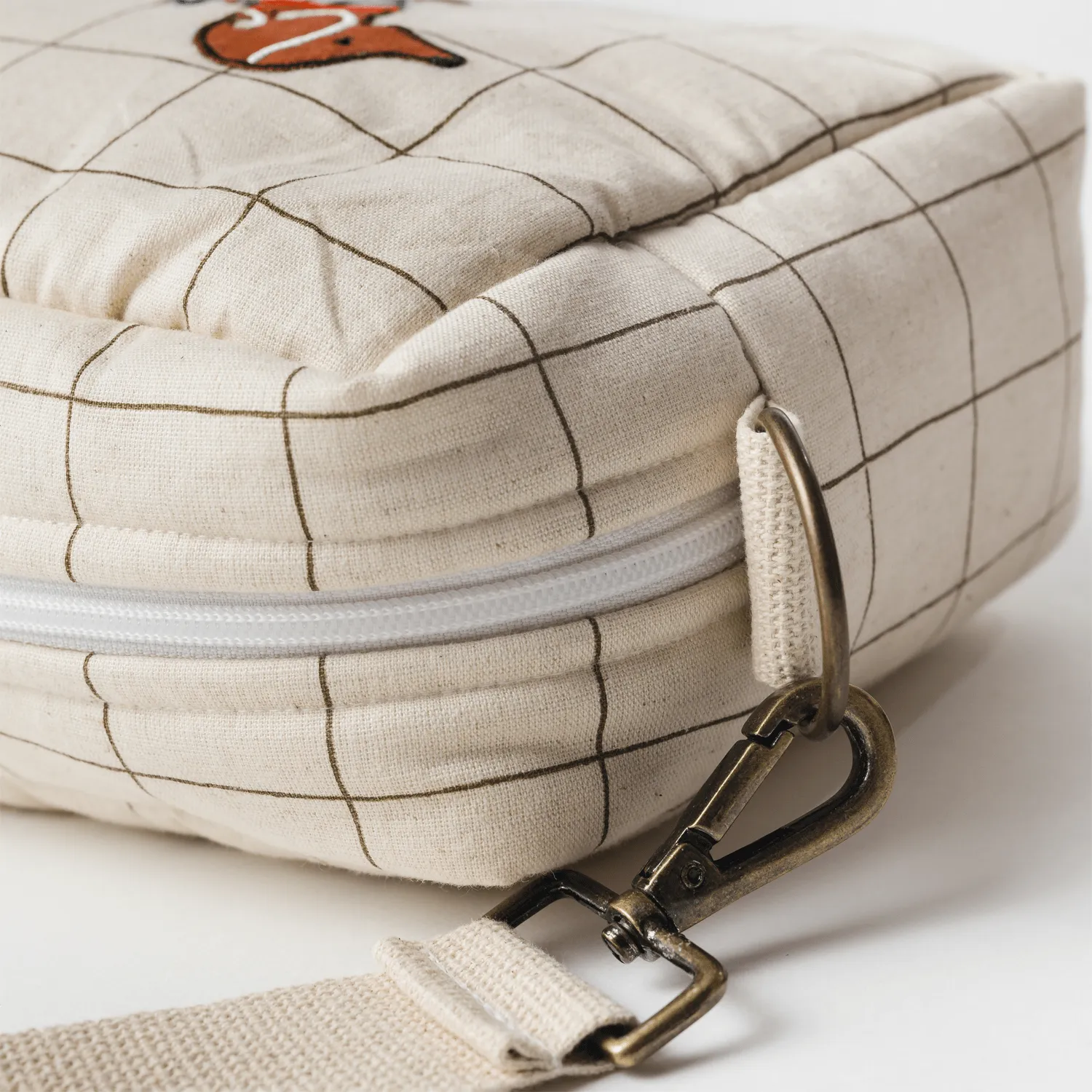 Barkstreet Boys Cotton Sling Bag (Handcrafted Patchwork)