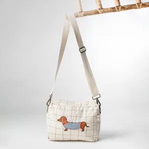 Barkstreet Boys Cotton Sling Bag (Handcrafted Patchwork)