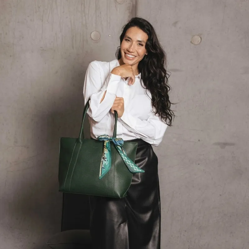 Black Caviar Designs | Carolyn 3pc Handbag - Dark Green