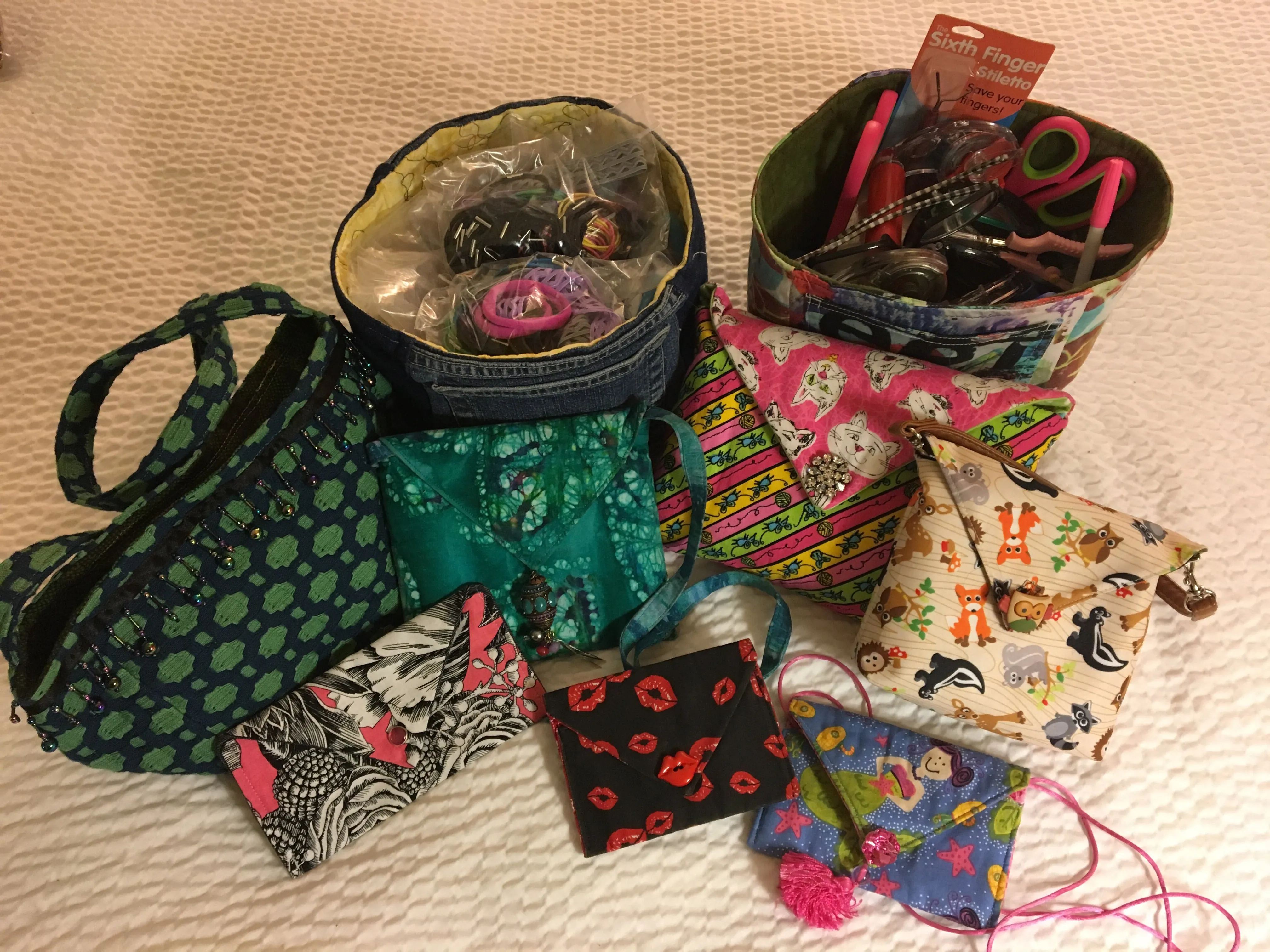 Box Bag 2 Templates, 1 Fussy Cut Frame Bundle plus The Original L Bag Pattern