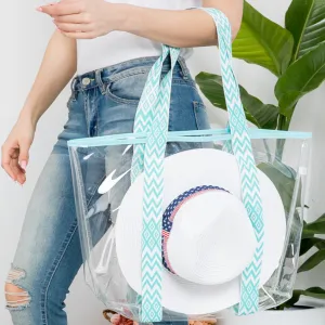 Clear Hat Tote Bags