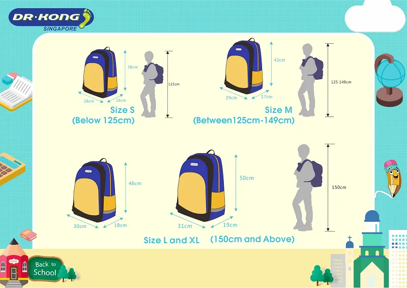 DR.KONG BACKPACKS S SIZE DK-1100243-MBU(RP : $119.90)