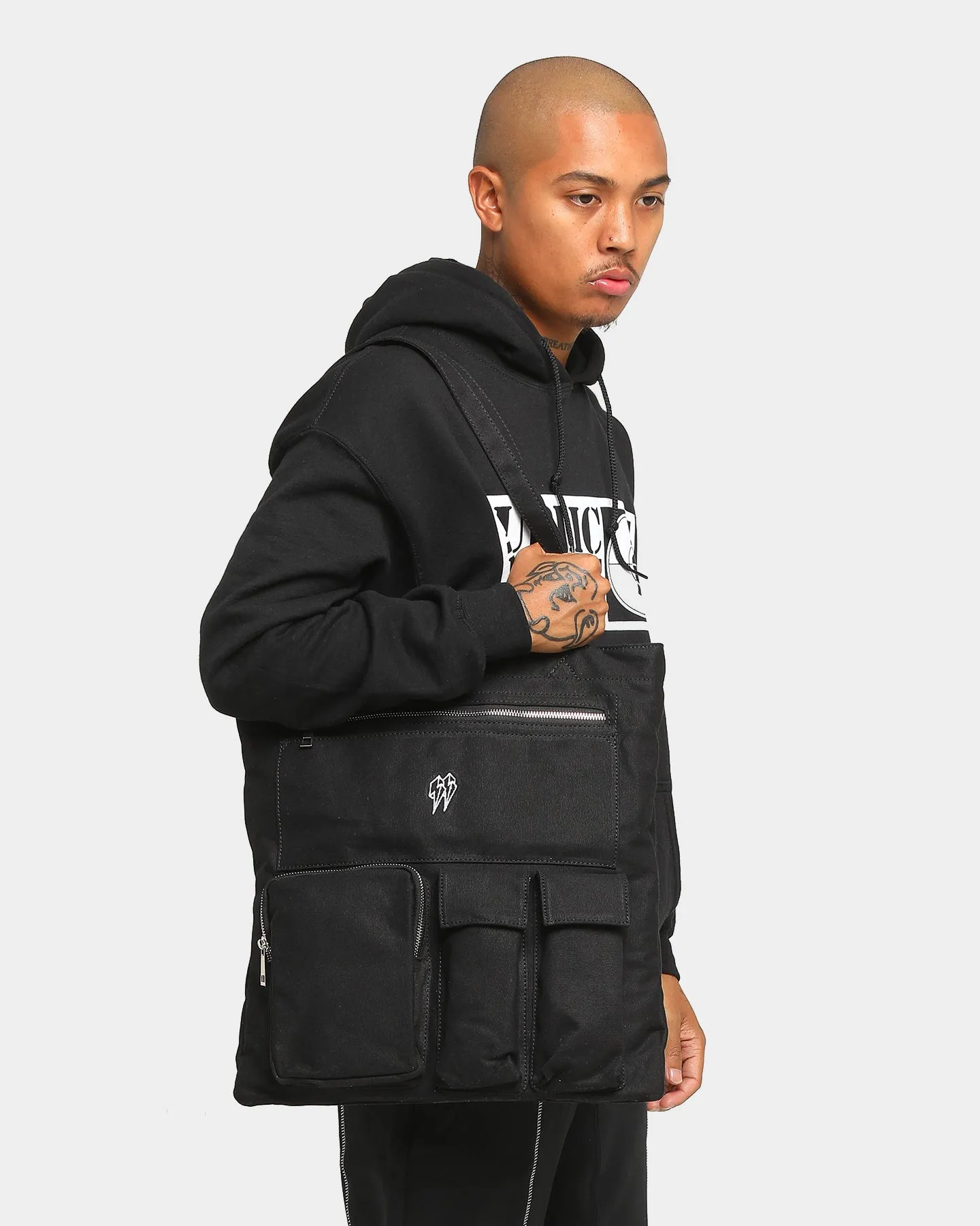 EN ES Utility Tote Bag Black