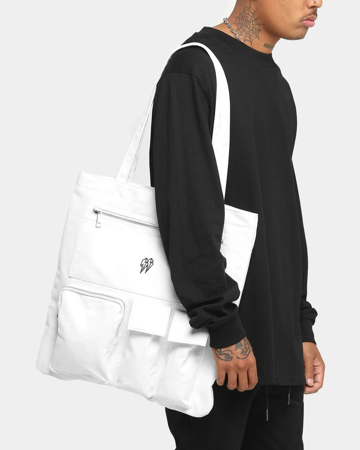 EN ES Utility Tote Bag Off White