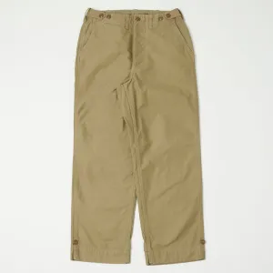 Freewheelers 2332005 'M-1943' Trouser -Dark Tan