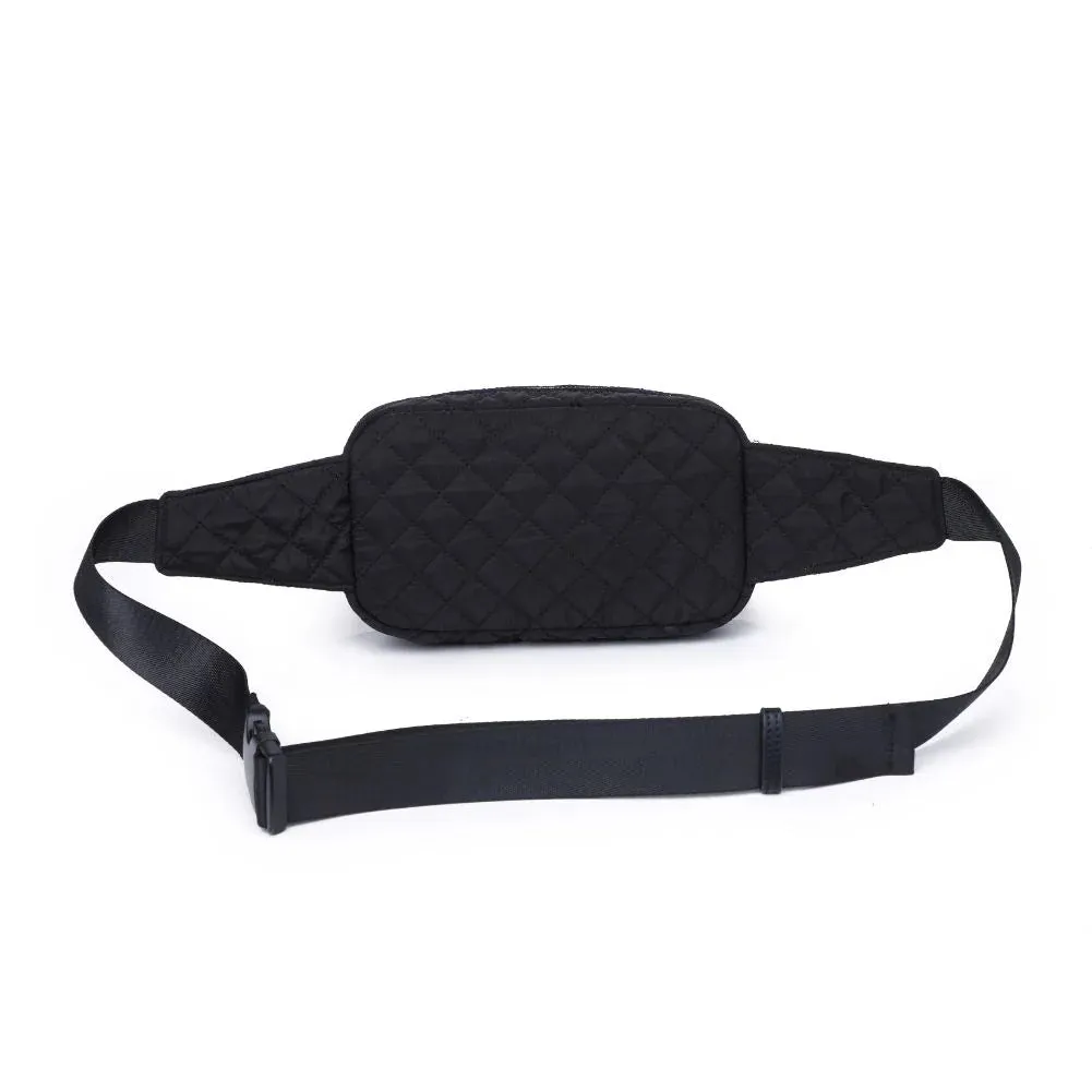Gina Quilted Nylon Belt Bag