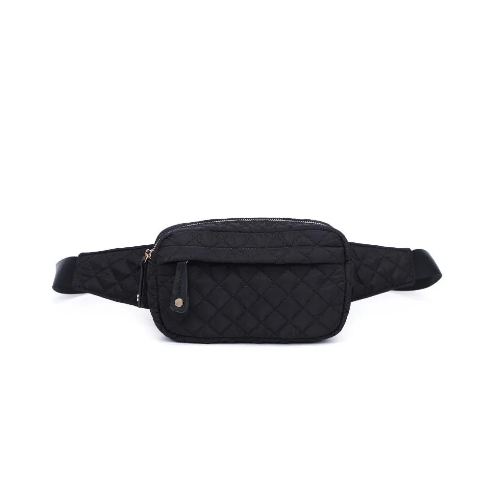 Gina Quilted Nylon Belt Bag