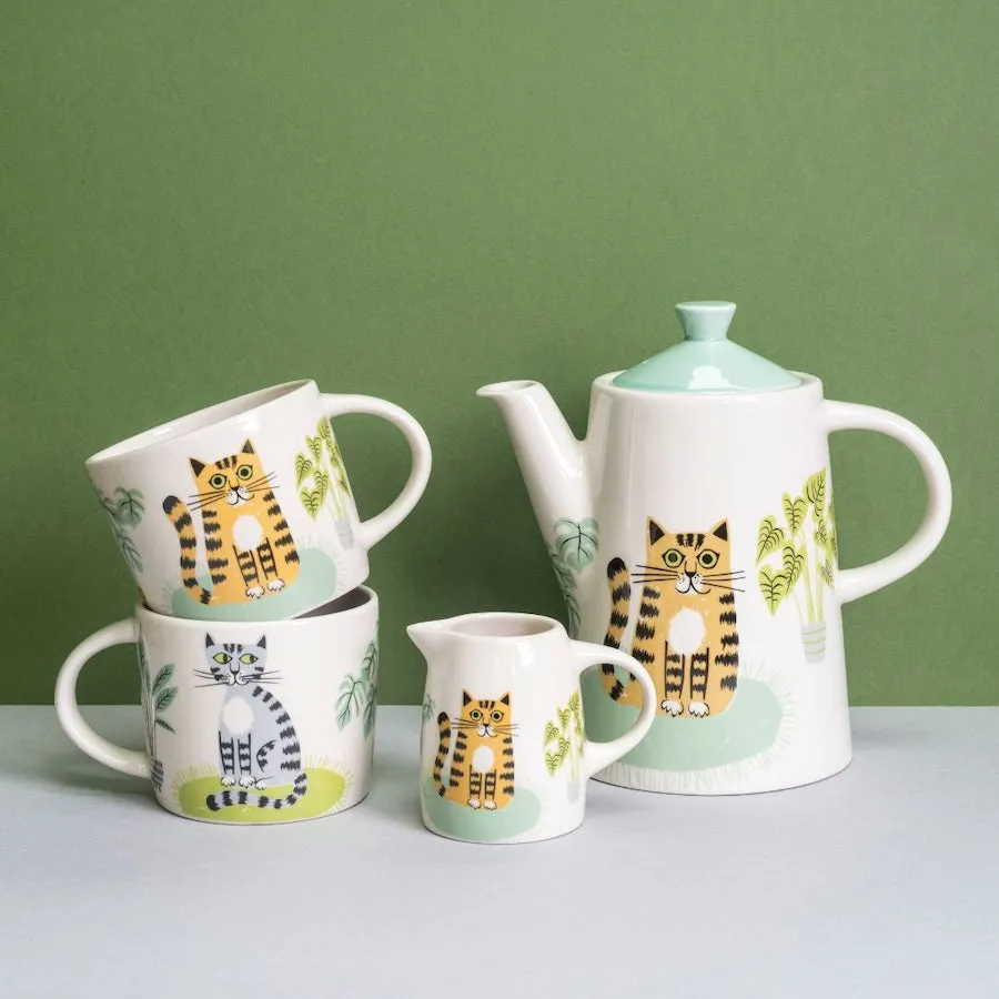 Handmade Ceramic Cat Mug