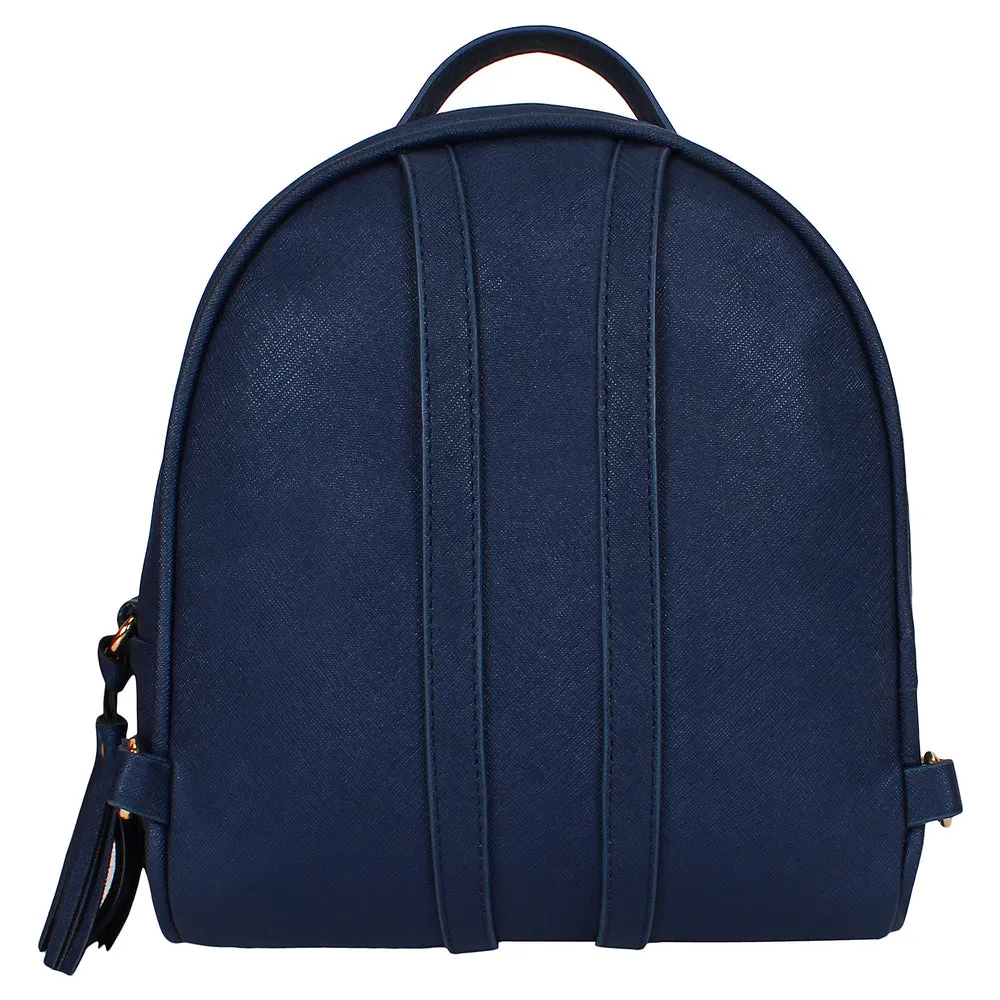 IMARS Stylish Shoulder Bag Blue For Women & Girls (Backpack) Made With Faux Leather