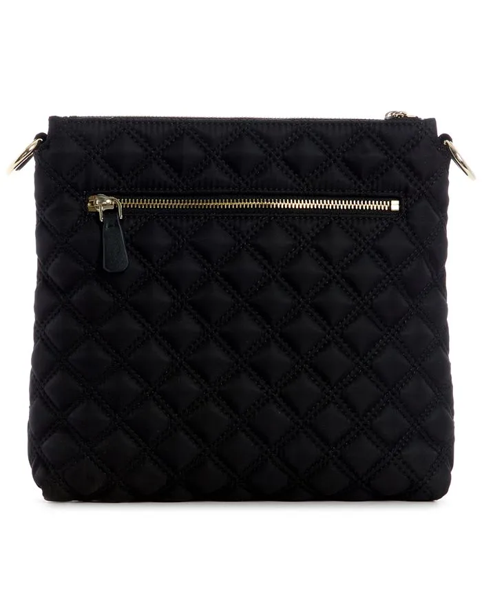 Jaxi Tourist GUESS Quilted Shoulder Bag, Black