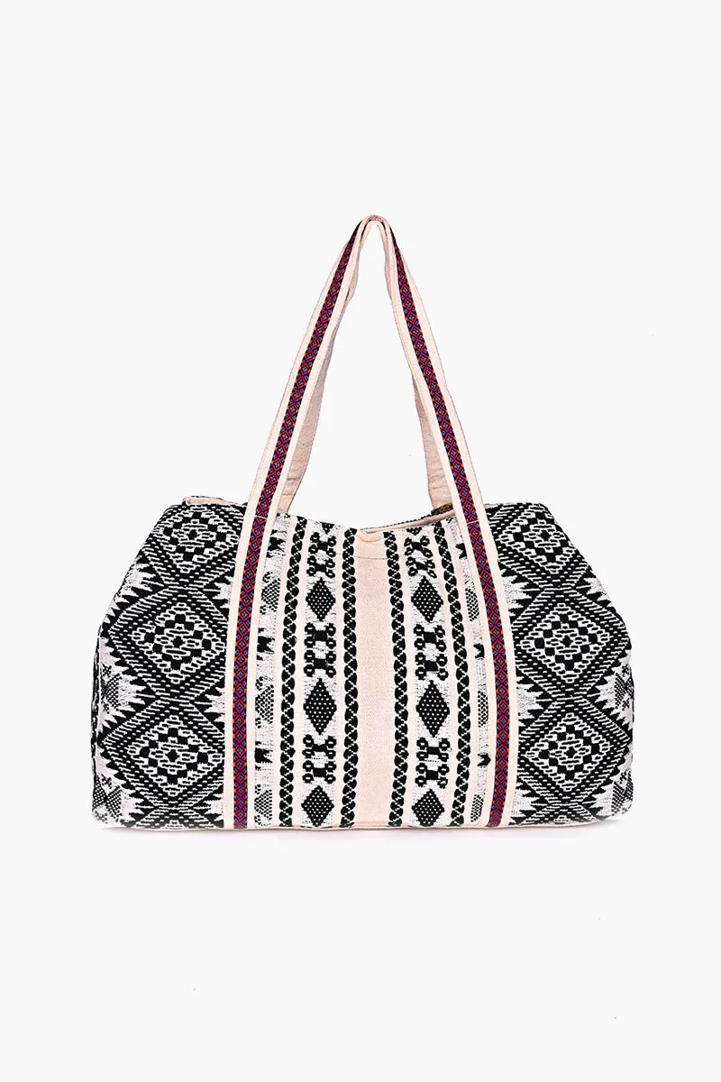 Multicolor Cotton Multi Purpose Tote Bag