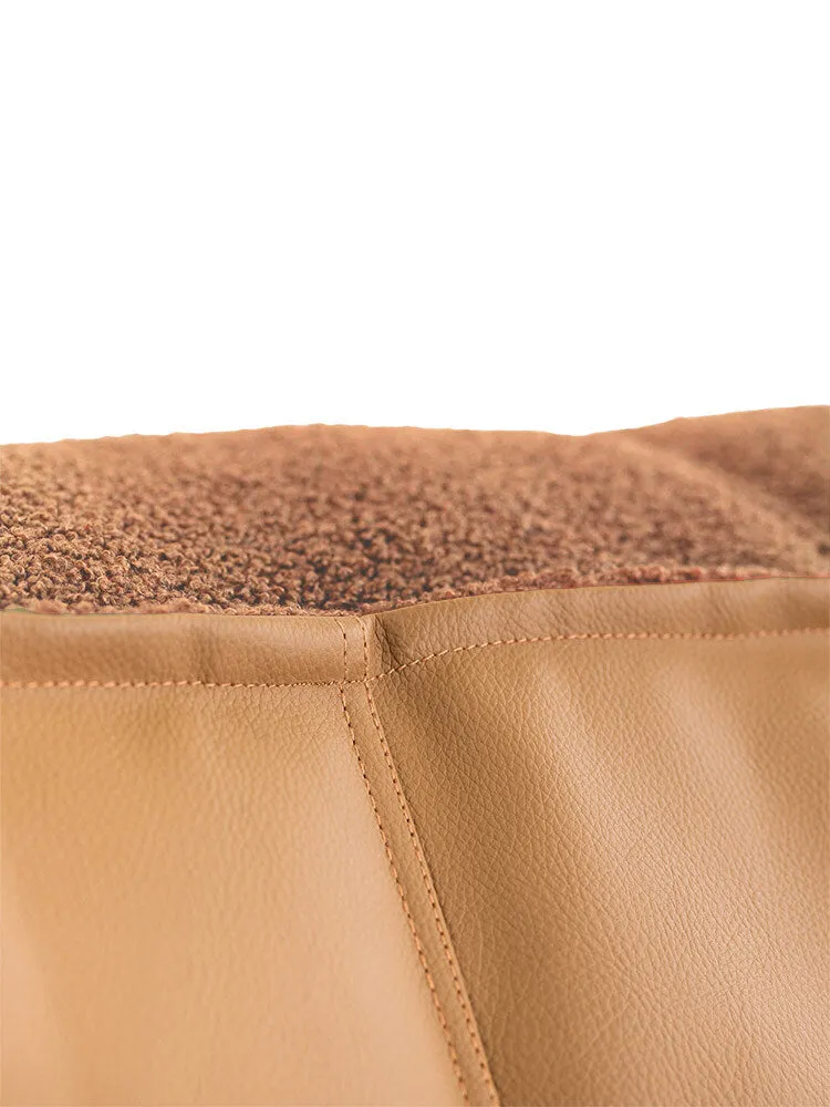 Natural Clay Bean Bag Lounger