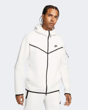 Nike Sportswear Tech Fleece Men Lifestyle Hoody White/Black Cu4489-030
