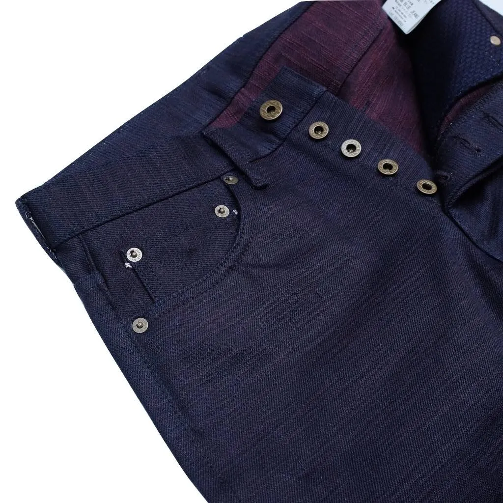 ODJB010 18oz. "Wine Weft" Selvedge Jeans (High Tapered)