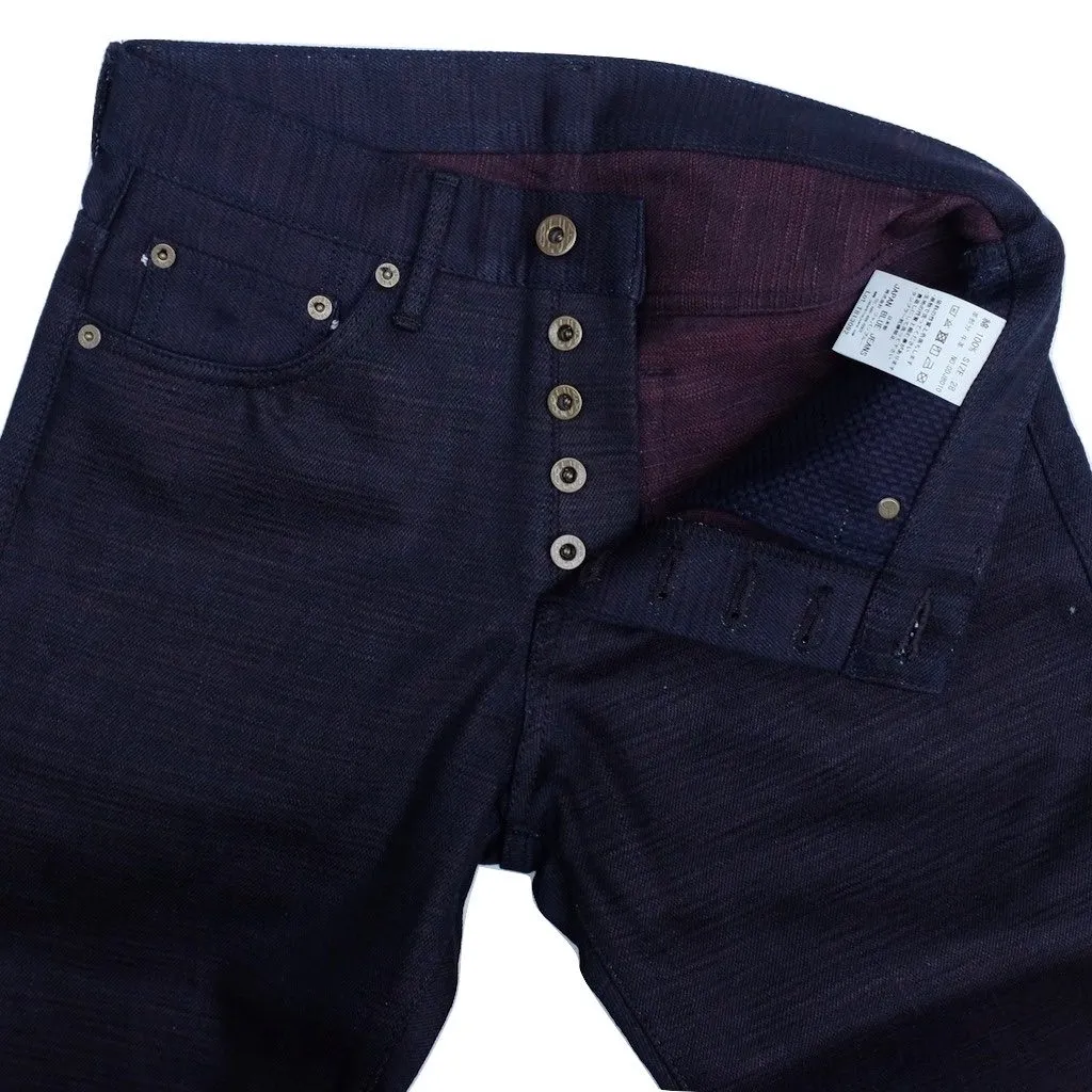 ODJB010 18oz. "Wine Weft" Selvedge Jeans (High Tapered)