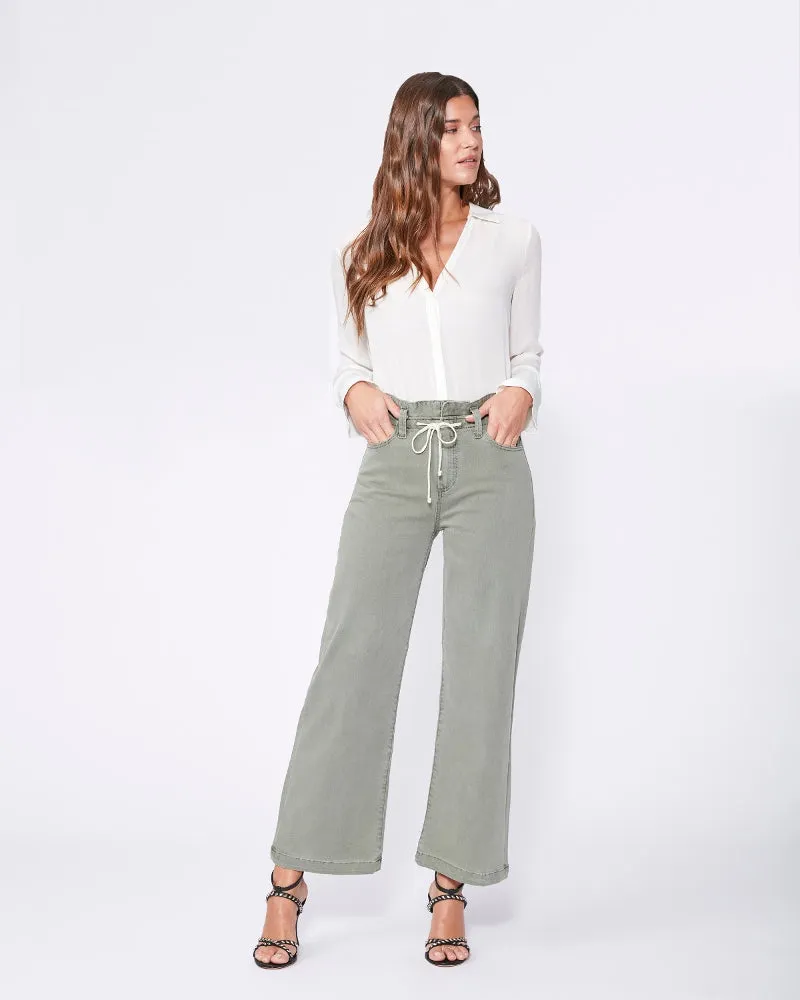 Paige Carly Pant Khaki
