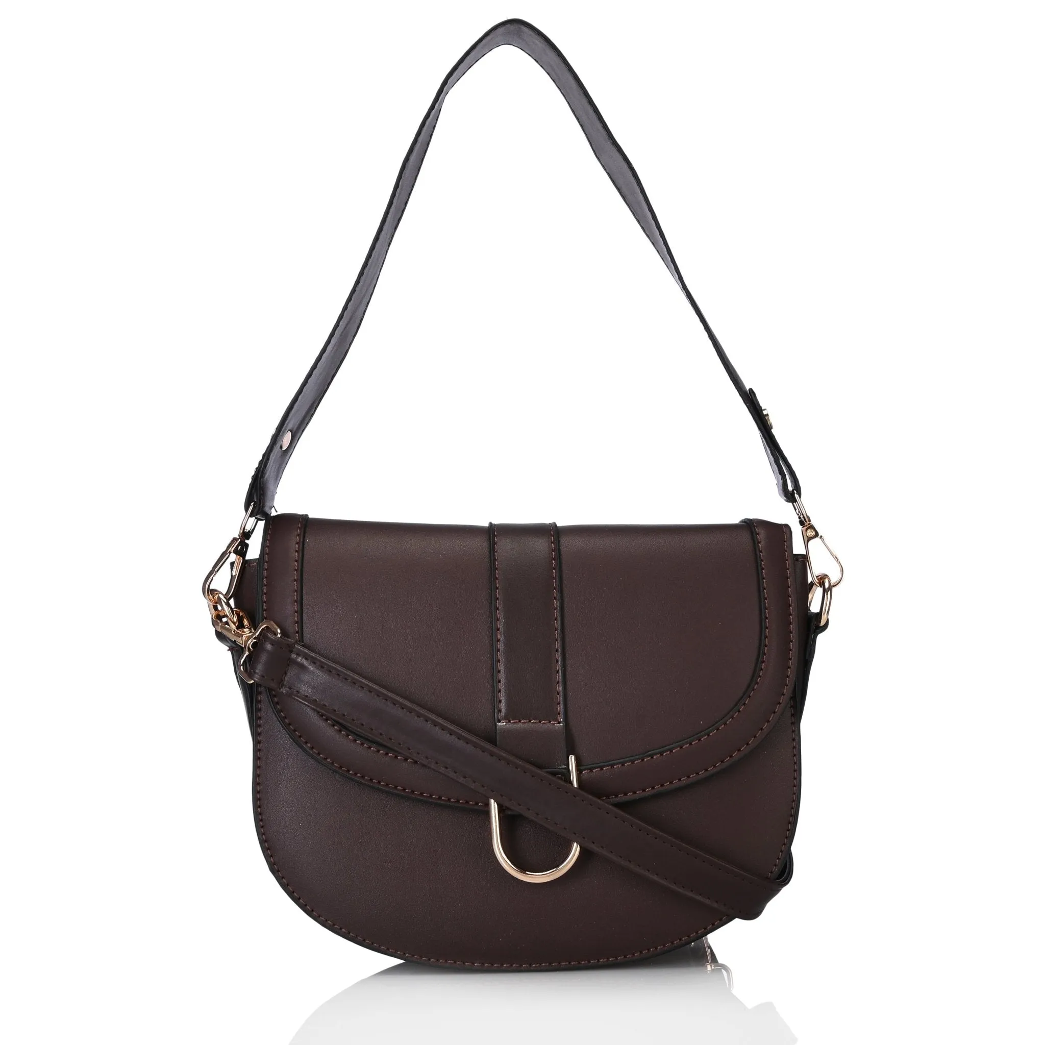 Paloma dark brown crossbody