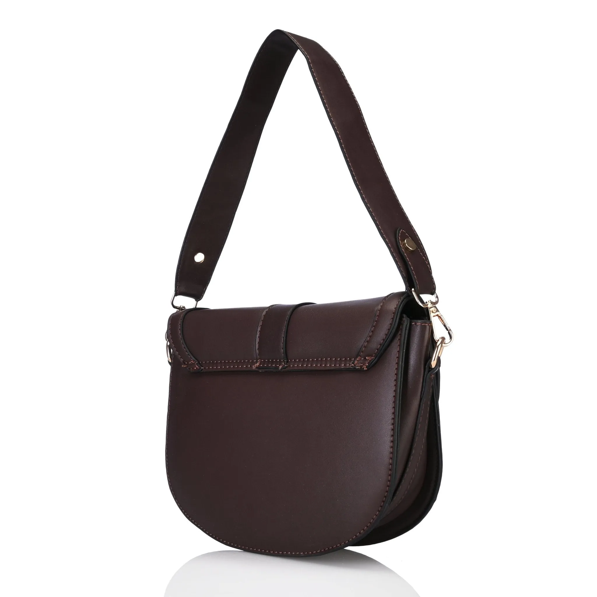 Paloma dark brown crossbody