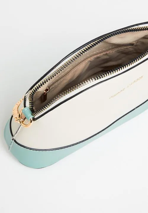 Pierre Cardin Mila Mini Dome Crossbody | Cream Sky