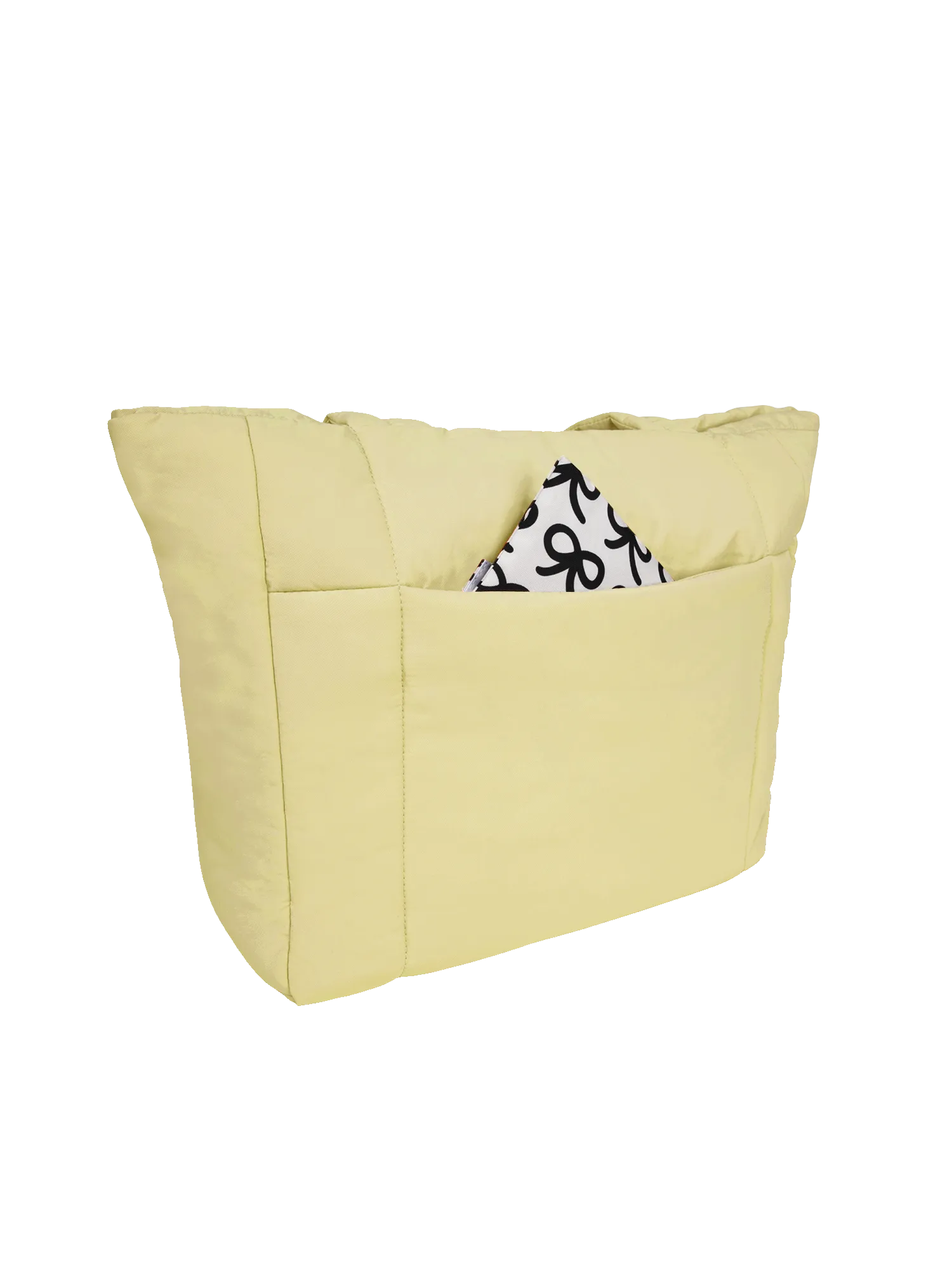Puffer Shopper (Gloss Hay)