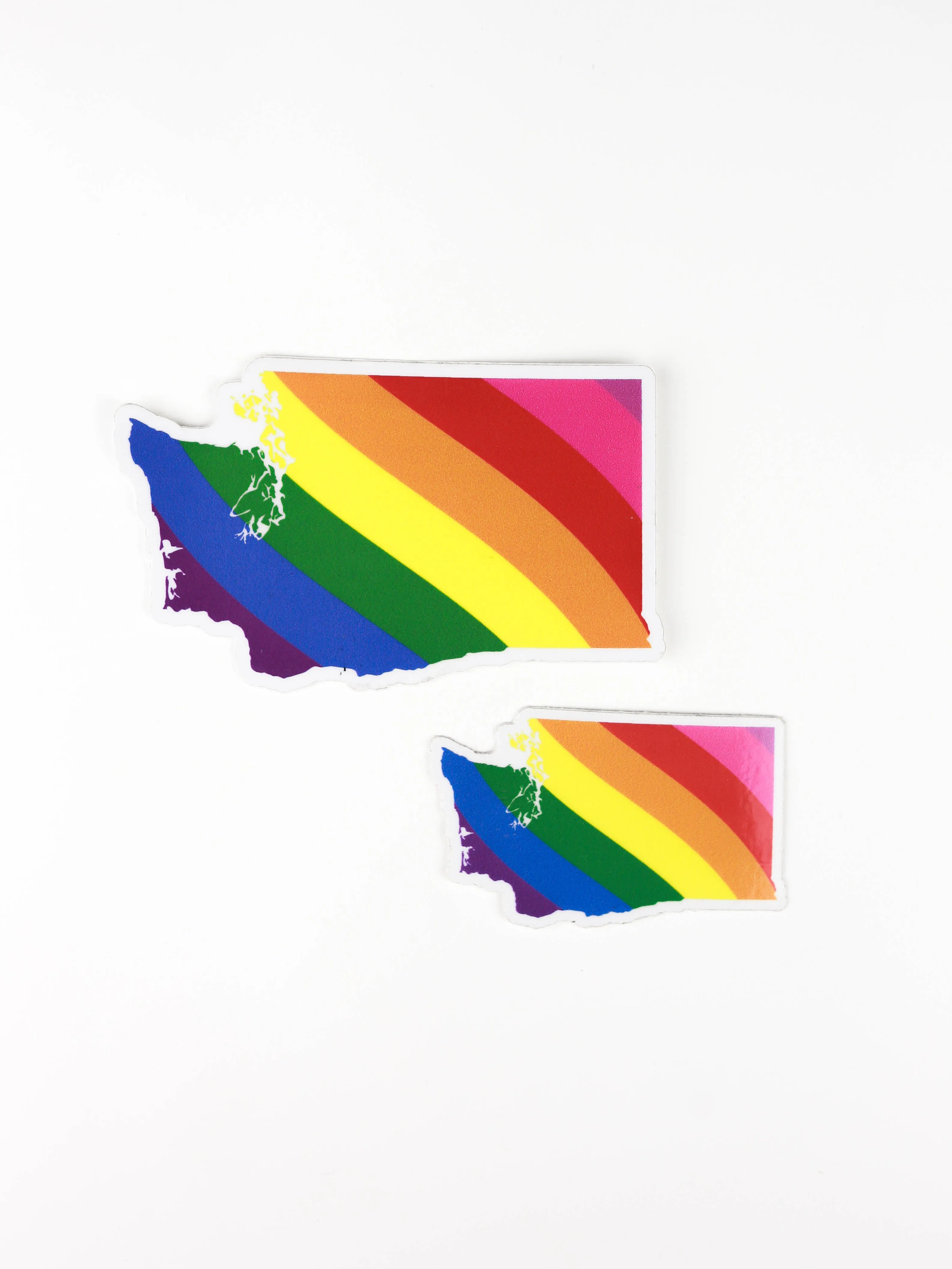 Rainbow Washington Sticker