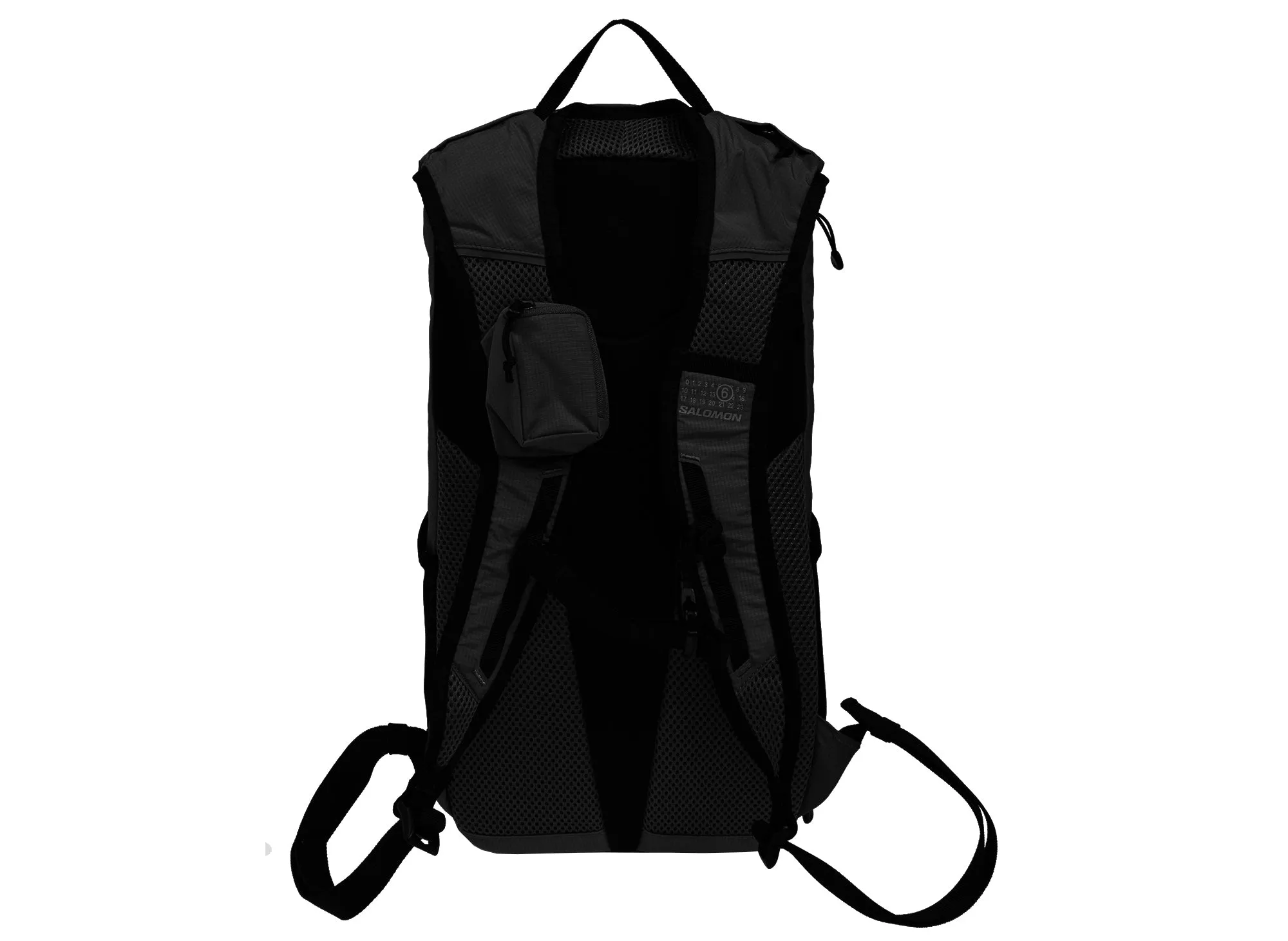 Salomon Maison Margiela MM6 Numeric Nylon Backpack in Black