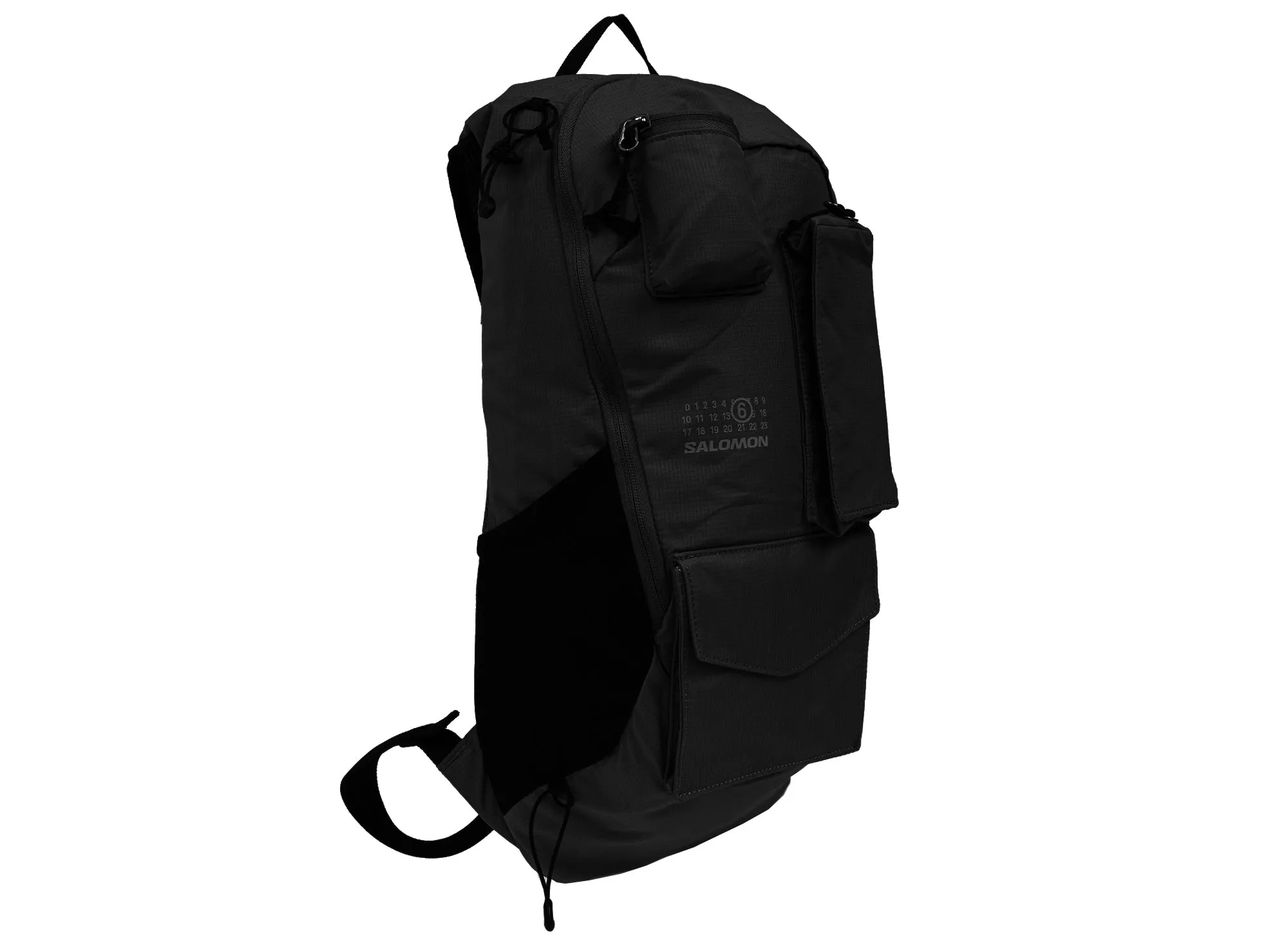 Salomon Maison Margiela MM6 Numeric Nylon Backpack in Black
