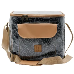 Sam Sling Cooler - Crazy Contours Black and White