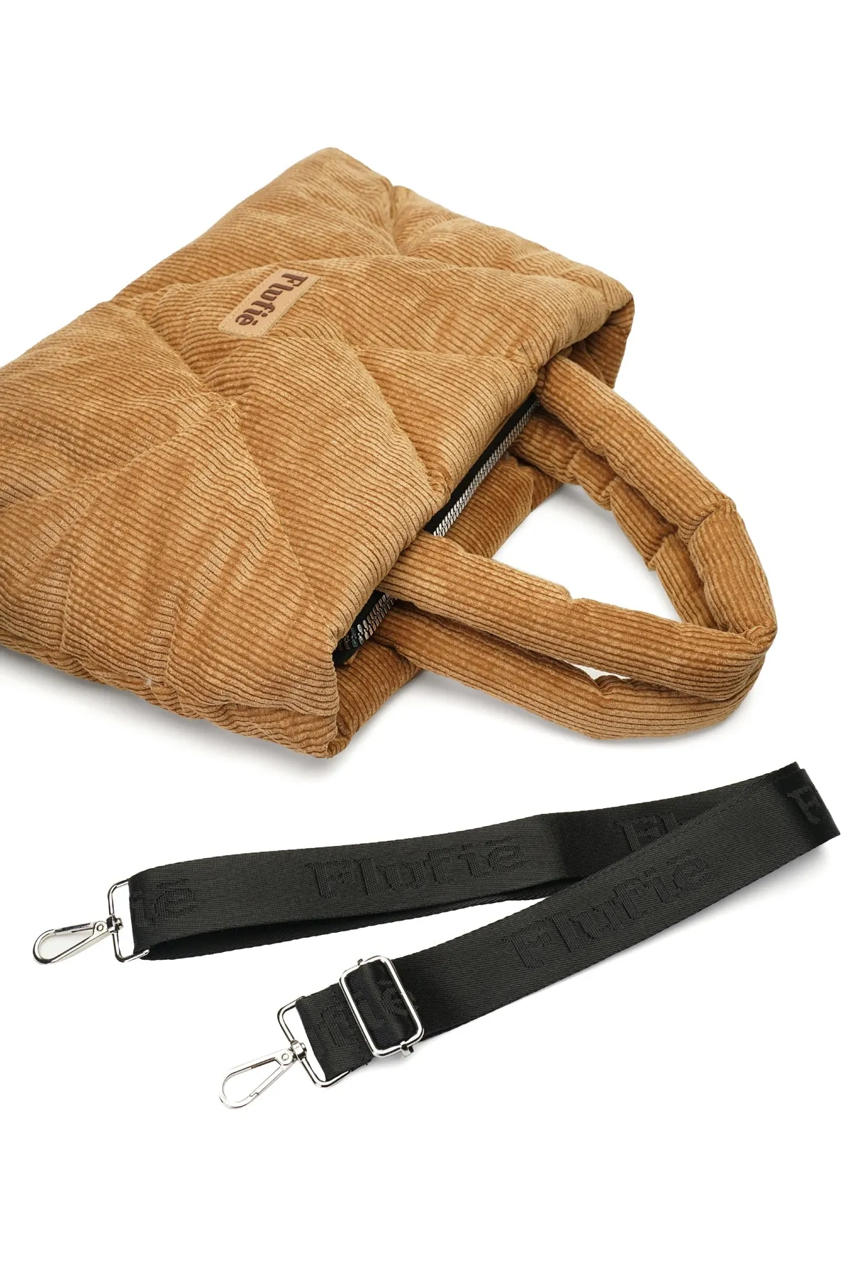 Shoulder Bag Tan Cord