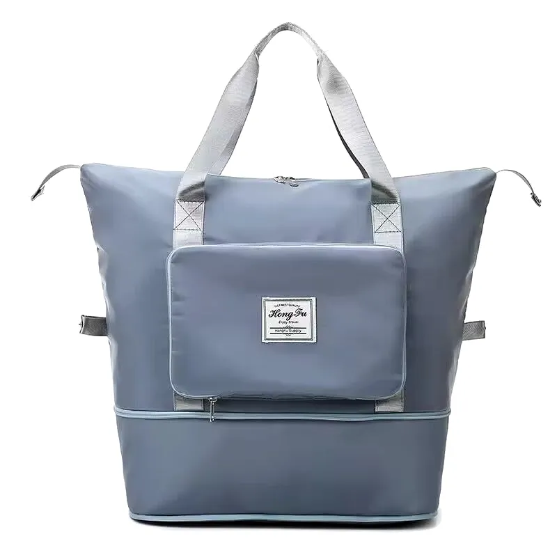 Travel Bag Folding Portable Large-Capacity Short-Distance Business Trip Duffel Storage Package Swimming Yoga Fitness Packet