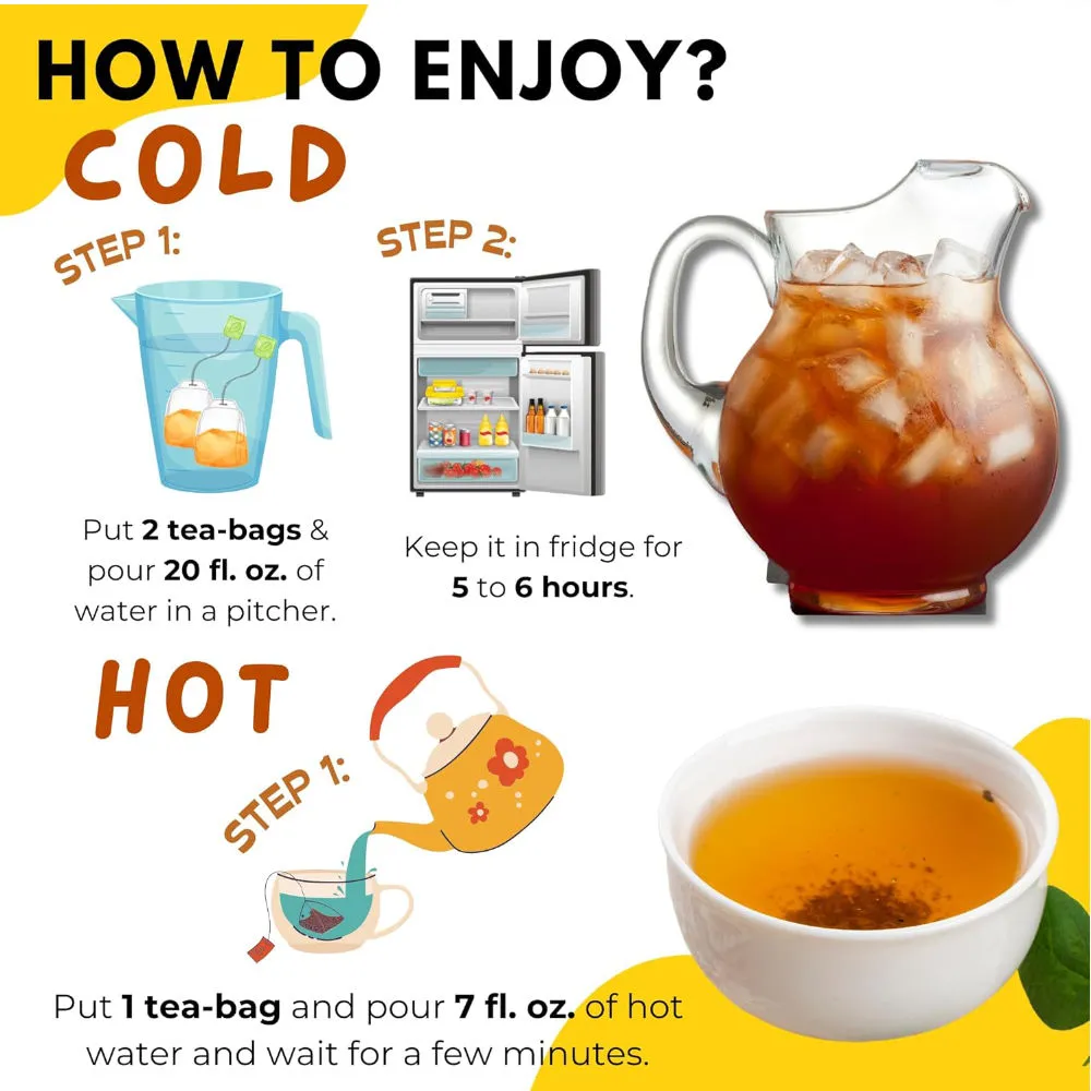 Yuzu Infused Hojicha Tea